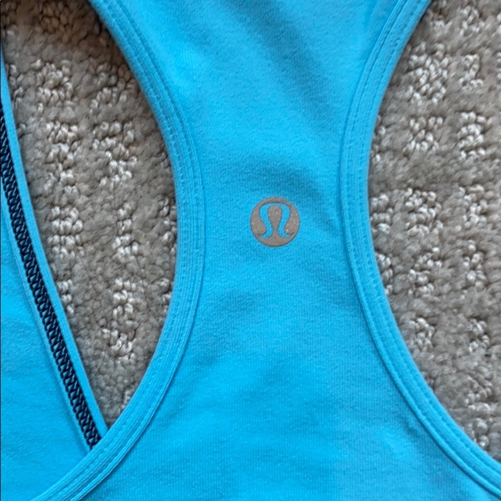 Lululemon Blue Running Racerback Tank - Picture 5 of 5